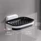 🎁New Arrivals 50% OFF🧼No-Drill Fast-Draining Soap Tray – Keep Soap Dry Instantly, Wall-Mounted Self-Draining Soap Holder for Shower, Bathroom & Kitchen Sink ✨
