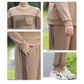 Casual Patchwork Sports Set Sweatshirt & Sweatpants