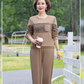 Casual Patchwork Sports Set Sweatshirt & Sweatpants