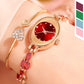 🎀⌚Womne's Colored Zircon Bracelet Watch