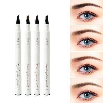 🎁2026 New Arrivals 50% OFF💥✨ Microblading Four-Fork Liquid Eyebrow Pencil – Create Hair-Like Strokes & Fuller-Looking Brows With More Control 👁️