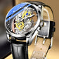 🔥⏳Limited-Time 50% OFF!⌚ Double-Sided Skeleton Tourbillon-Style Watch✨