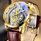 🔥⏳Limited-Time 50% OFF!⌚ Double-Sided Skeleton Tourbillon-Style Watch✨