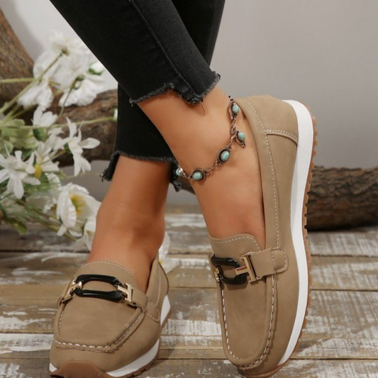 ⏳ Limited Time Hot Sale 50% OFF ✨Casual Suede-like Upper Thick Sole Loafers