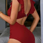 Sexy Ruffled One-piece Swimsuit
