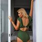 Sexy Ruffled One-piece Swimsuit