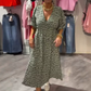 🏖️Summer Cool Deal 50% OFF🎀Women's V-Neck Printed Dress