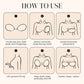 Reusable Adhesive Push-up Bra for Women