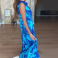 Women’s Fashion Print Sleeveless Maxi Dress