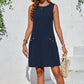 Women's Sleeveless A-Line Mini Dress