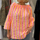 Women’s Comfortable & Breathable Striped Casual Top