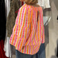 Women’s Comfortable & Breathable Striped Casual Top