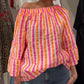 Women’s Comfortable & Breathable Striped Casual Top