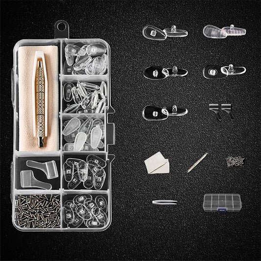 ✨ Ultra-Soft & Skin-Friendly Nose Pads – 22 Pairs with Screwdriver & Tweezers. Half Price. UK Dispatch
