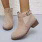🎁 Hot Sale 49% OFF 🔥Women's Solid Elastic Low Heel Ankle Boots