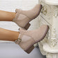 🎁 Hot Sale 49% OFF 🔥Women's Solid Elastic Low Heel Ankle Boots