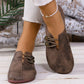 Women's Soft Synthetic Leather Flat Shoes
