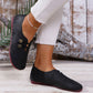 Women's Soft Synthetic Leather Flat Shoes