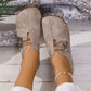 Women's Soft Synthetic Leather Flat Shoes