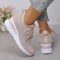 Rhinestones-Embellished Breathable Mesh Sneakers（50% OFF）