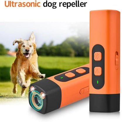 🎁 50% OFF ! 💥 Ultrasonic Dog Bark Deterrent – Humane, One-Button Pet Behavior Corrector for Dogs, Cats & Pests 🐾🔇