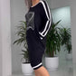 Women's Casual Loose T-Shirt Midi Dress