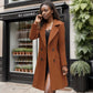 Women's Classic Mid-Length Elegant Coat