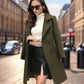 Women's Classic Mid-Length Elegant Coat