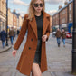 Women's Classic Mid-Length Elegant Coat