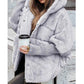 ❄️Winter Hot Sale  49% Off💖Women’s Oversized Hooded Patchwork Puffer Coat