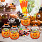 🎃 Ready for Trick or Treat – 10 Halloween Pumpkin Bags with Zipper & Carry Handle. UK Stock