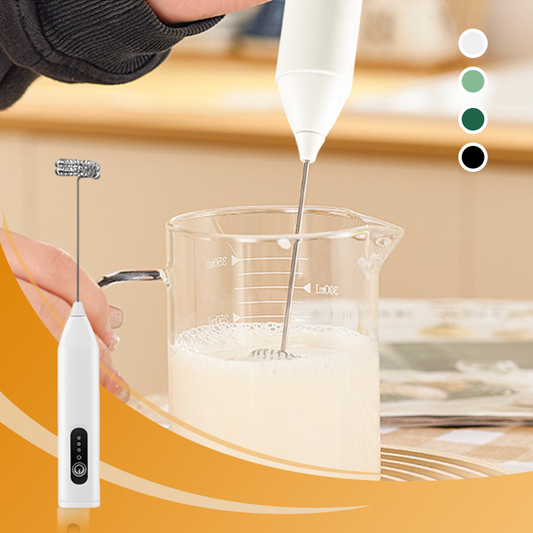 🎁2026 New Arrivals 50% OFF💥Electric Drink Foam Mixer, 3-Speed Adjustable USB Rechargeable Frother 🥛