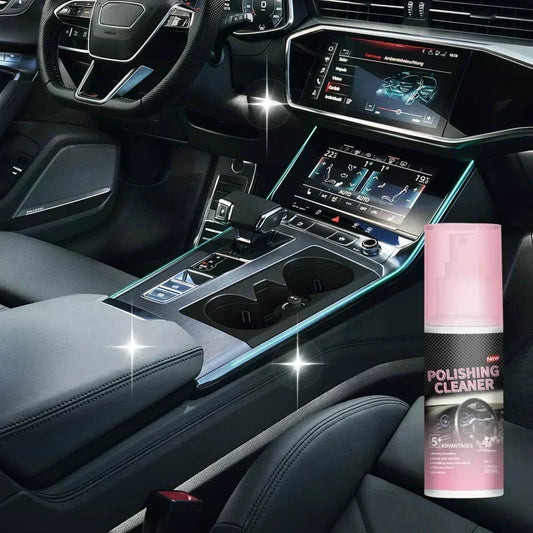 ✨ Bring Back That Showroom Shine – Non‑Toxic Interior Polish, Safe on Leather & Vinyl. Buy 2 Get 1 Free. UK Stock