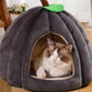 🐱 Give Your Cat a Cozy Cave – Semi-Enclosed Pet Bed with Plush Interior. Calming & Warm. UK Stock