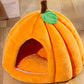 🐱 Give Your Cat a Cozy Cave – Semi-Enclosed Pet Bed with Plush Interior. Calming & Warm. UK Stock