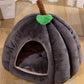 🐱 Give Your Cat a Cozy Cave – Semi-Enclosed Pet Bed with Plush Interior. Calming & Warm. UK Stock