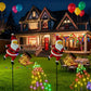 ✨ Light Up the Festive Season – Weather-Resistant Solar Santa Decor, Auto On/Off. Free UK Delivery