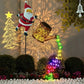 ✨ Light Up the Festive Season – Weather-Resistant Solar Santa Decor, Auto On/Off. Free UK Delivery