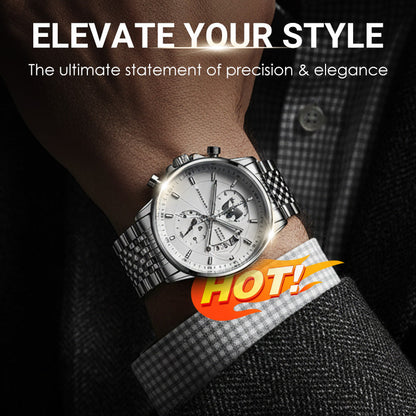 🎁2026 New Arrivals 50% OFF💥Men's Maritime Watch with Globe Motif – Nautical Style Wristwatch, Bold Globe Dial & Gift-Ready Design⌚️