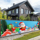 ⏳ Festive Sale! ⏰ 🎅 Outdoor Christmas Hanging Banner – Fade-Resistant Santa Design, Hang Festive Cheer on Doors, Walls & Gardens 🎄⭐