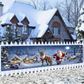 ⏳ Festive Sale! ⏰ 🎅 Outdoor Christmas Hanging Banner – Fade-Resistant Santa Design, Hang Festive Cheer on Doors, Walls & Gardens 🎄⭐