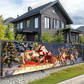 ⏳ Festive Sale! ⏰ 🎅 Outdoor Christmas Hanging Banner – Fade-Resistant Santa Design, Hang Festive Cheer on Doors, Walls & Gardens 🎄⭐