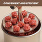 🍝 Perfectly Even Meatballs in Seconds – Stainless Steel 12-Portion Mould. 50% Off. UK Stock