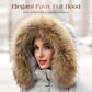 Women's Windproof Quilted Long Winter Coat