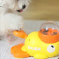 🐕 2-in-1 Interactive Pet Puzzle Toy & Feeder – Duck Design with 3 Dispensing Ports, Fun Mental Stimulation for Small & Medium Dogs 🐾
