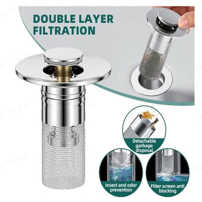 ✨ One Filter for Every Drain – Shower, Bath & Sink Hair Catcher. Limited Deal. UK Dispatch