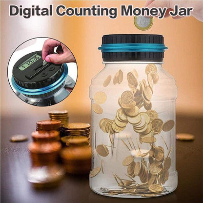 💰 Watch Savings Grow – Digital Money Box with Auto Coin Counting & Target Setting. 62% Off. UK Stock