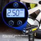 💨One Pump for Every Tyre – Portable 120W Air Compressor with 3 Nozzles & Universal Fit.