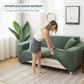 🛋️ Instant Sofa Makeover – Jacquard Knitted Stretch Cover with Elegant Texture. 50% Off. UK Stock