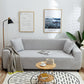 🛋️ Instant Sofa Makeover – Jacquard Knitted Stretch Cover with Elegant Texture. 50% Off. UK Stock